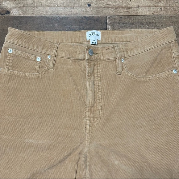 J. Crew Vintage Slim Straight Gold Corduroy Pants - Picture 4 of 7